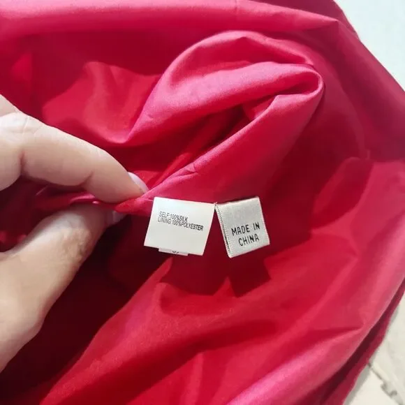 Kay Unger NWT Silk Bejeweled Dress Size 4 - Picture 5 of 5